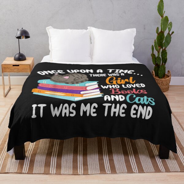 Item preview, Books And Cat Once Upon A Time Reading Lover designed and sold by sara4ly.