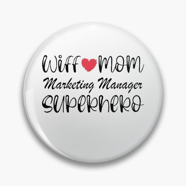 Item preview, wife mom Marketing Manager superhero designed and sold by ThebestArtshop.