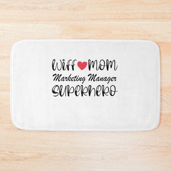 Item preview, wife mom Marketing Manager superhero designed and sold by ThebestArtshop.