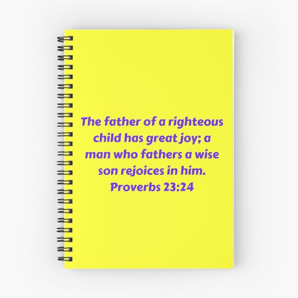 Item preview, Bible Verse Proverbs 23:24 designed and sold by Prayingwarrior.