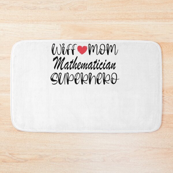 Item preview, wife mom Mathematician superhero designed and sold by ThebestArtshop.