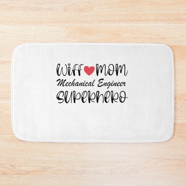 Item preview, wife mom Mechanical Engineer superhero designed and sold by ThebestArtshop.