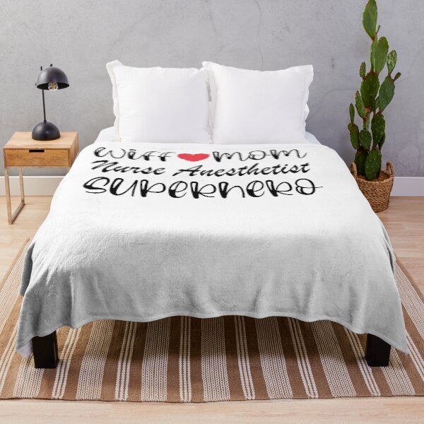 Item preview, wife mom Nurse Anesthetist superhero designed and sold by ThebestArtshop.