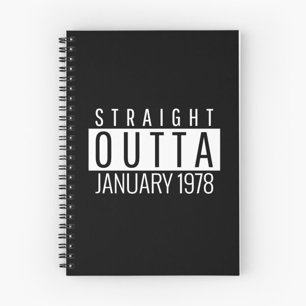 Item preview, Straight Outta January 1978  designed and sold by Teelogic.