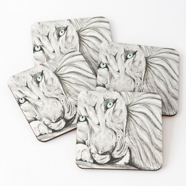 Item preview, WHITE LION designed and sold by kazartsy.