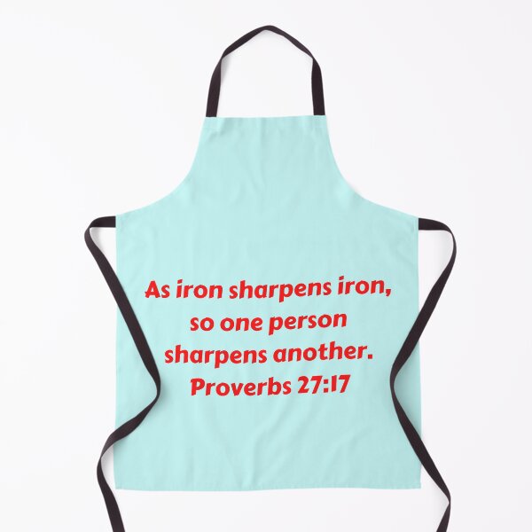 Artikelvorschau, Bible Verse Proverbs 27:17 entworfen und verkauft von Prayingwarrior.