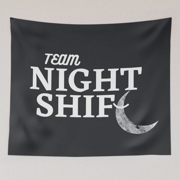 Item preview, Team night shift, for night workers, for nurses or doctors who has night shift, for gamers, funny designed and sold by Decconer.