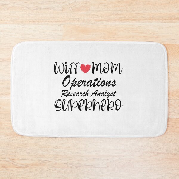 Item preview, wife mom Operations Research Analyst superhero designed and sold by ThebestArtshop.