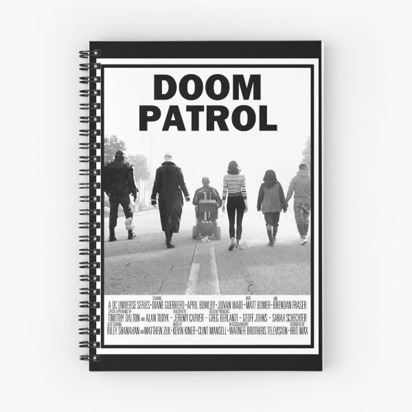 Item preview, Doom Patrol Movie Poster comic style designed and sold by DoomPatrolJaneB.
