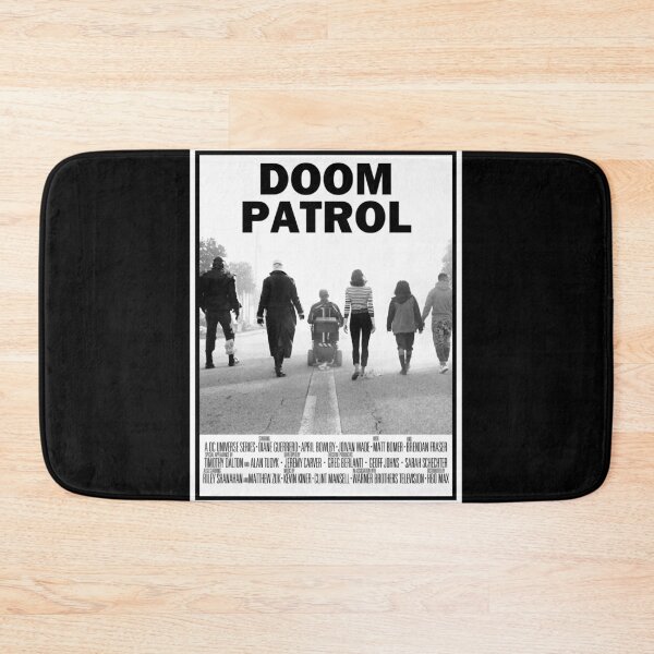 Item preview, Doom Patrol Movie Poster comic style designed and sold by DoomPatrolJaneB.