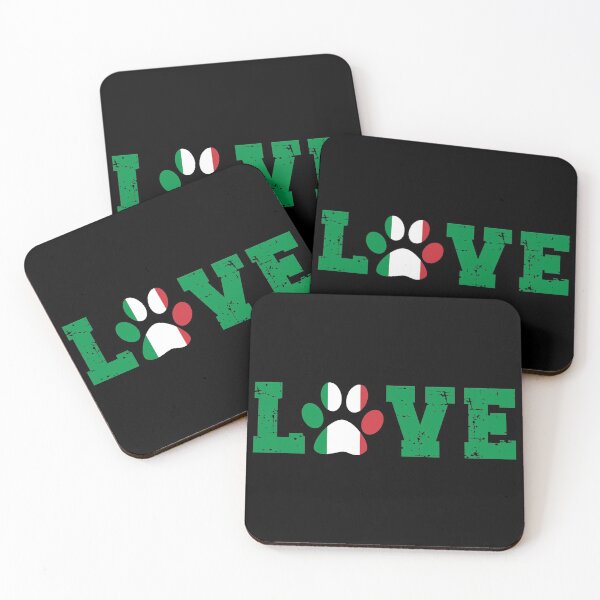 Item preview, Paw print love Italy designed and sold by Astralia.