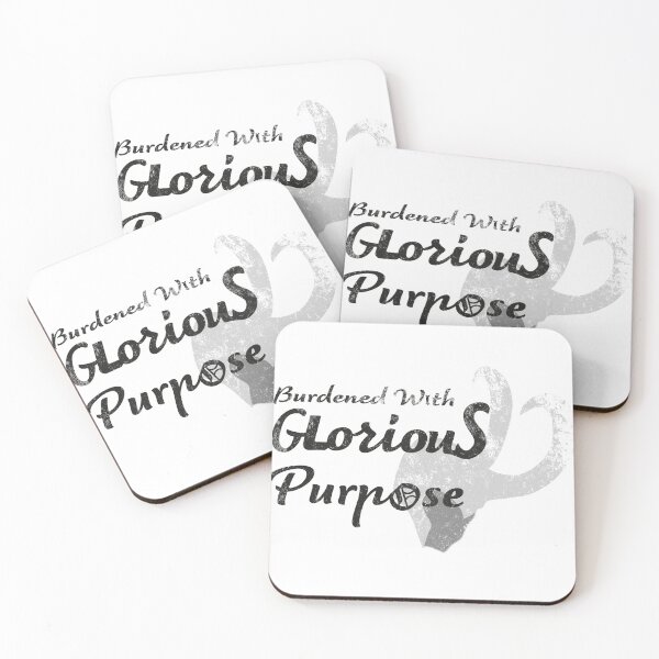 Item preview, Burdened With Glorious Purpose designed and sold by JustAGirlMakingDumbShirts.