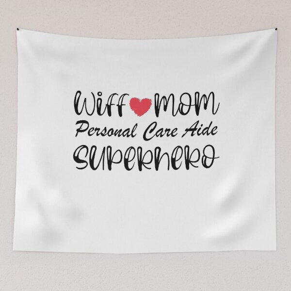 Item preview, wife mom Personal Care Aide superhero designed and sold by ThebestArtshop.