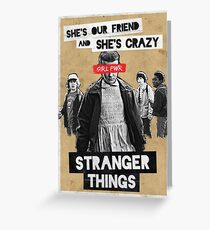 Girl Power Greeting Card
