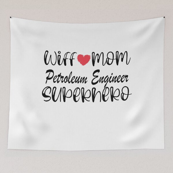 Item preview,  wife mom Petroleum Engineer superhero designed and sold by ThebestArtshop.