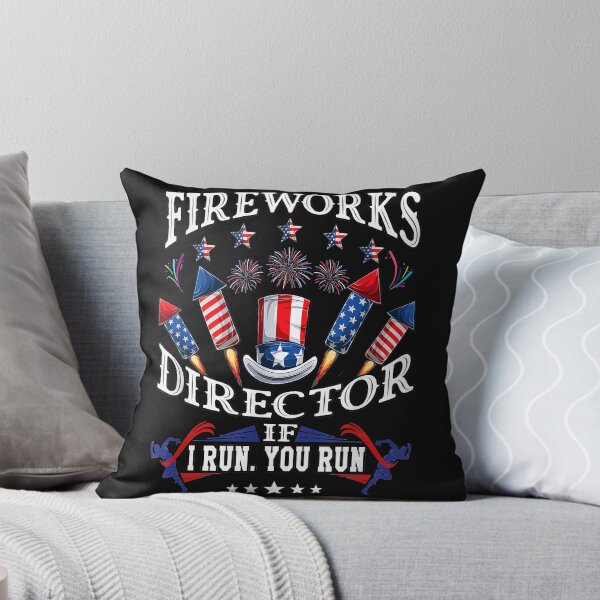 Item preview, Fireworks Director If I run, you run. 4th of July shirt designed and sold by Evrard122344.