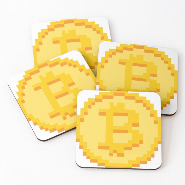 Item preview, Bitcoin pixel art designed and sold by RDX84.