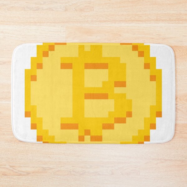 Item preview, Bitcoin pixel art designed and sold by RDX84.