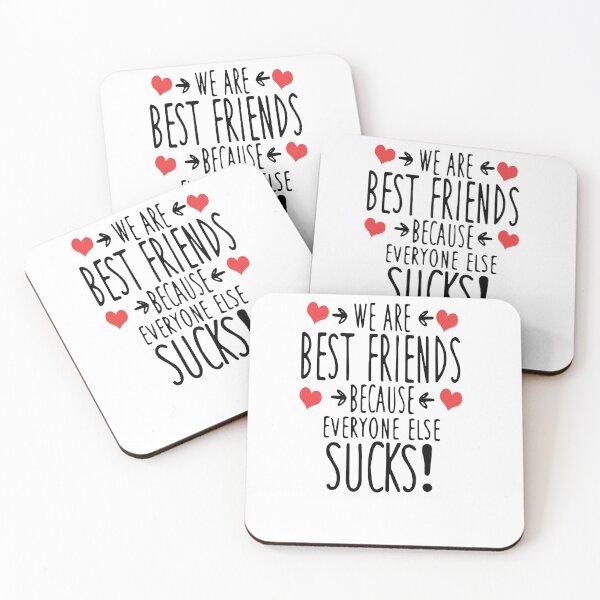 Artikelvorschau,  Wir sind beste Freunde, alle anderen sind zum Kotzen, Bestie BFF entworfen und verkauft von adrianazola.