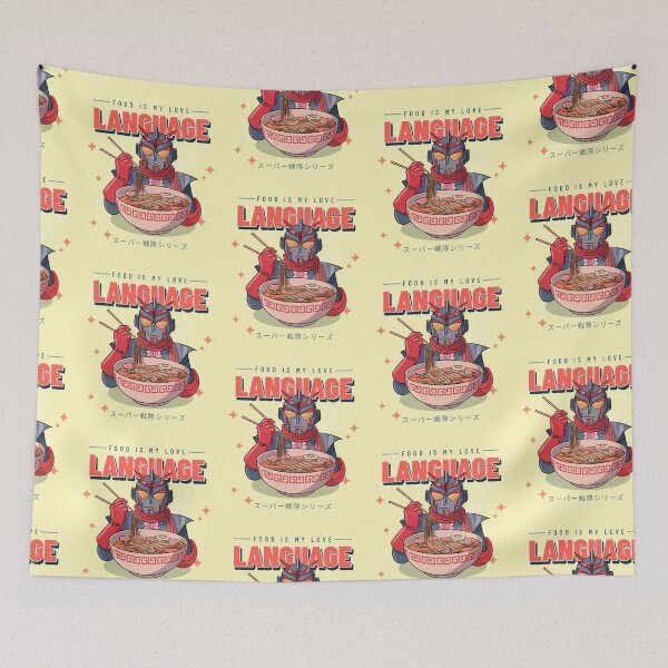 Item preview, Food is my love language designed and sold by Hoetoons.