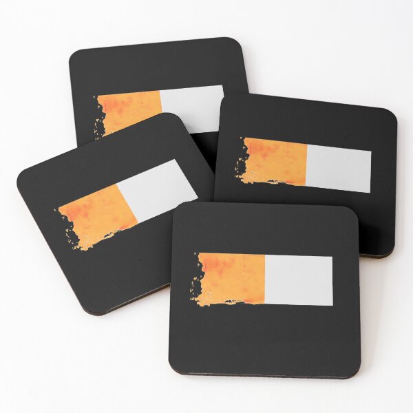 Item preview, Orange Paint with white line designed and sold by BRODOSpapa.