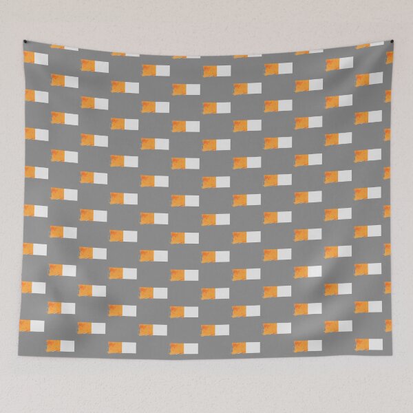 Item preview, Orange Paint with white line designed and sold by BRODOSpapa.