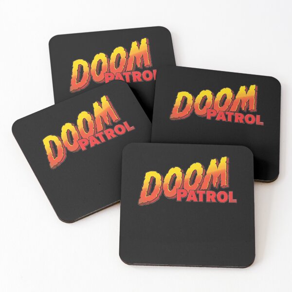 Item preview, Doom Patrol Retro Logo Essential comic style designed and sold by DoomPatrolJaneB.