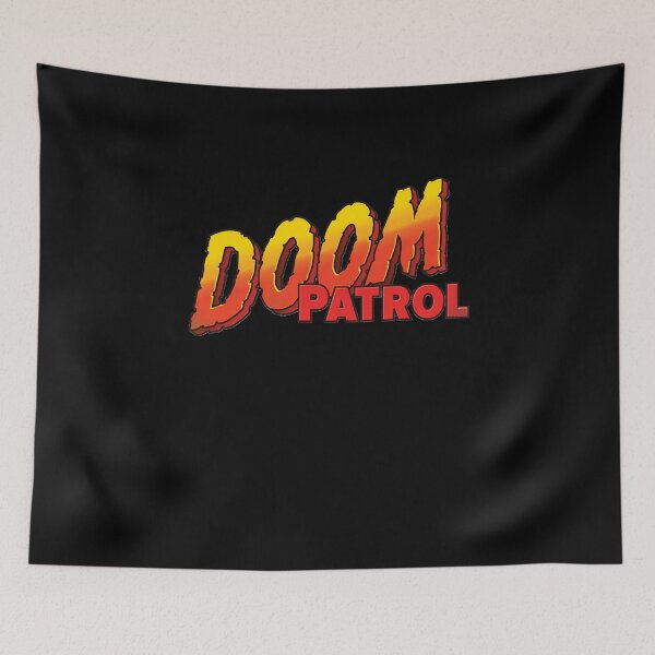 Item preview, Doom Patrol Retro Logo Essential comic style designed and sold by DoomPatrolJaneB.