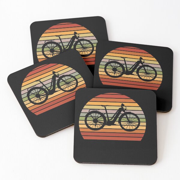 Item preview, Sonnenuntergang mit Elektro Fahrrad designed and sold by Spirit-Designs.