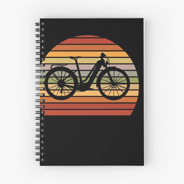 Artikelvorschau, Sonnenuntergang mit Elektro Fahrrad entworfen und verkauft von Spirit-Designs.