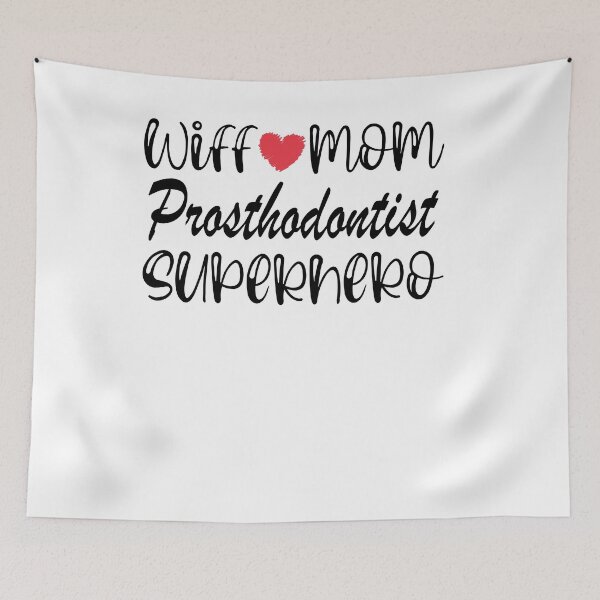 Item preview,  wife mom Prosthodontist superhero designed and sold by ThebestArtshop.