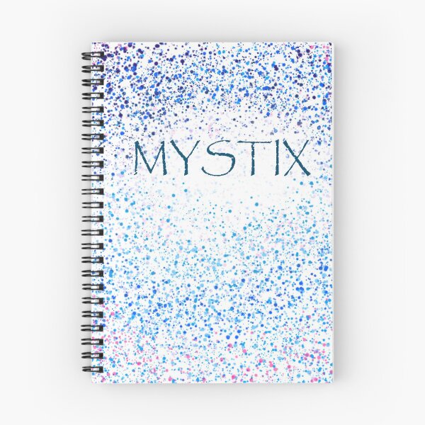 Item preview, Mystix brand design (multicolor/white abstract) designed and sold by MystixJack.