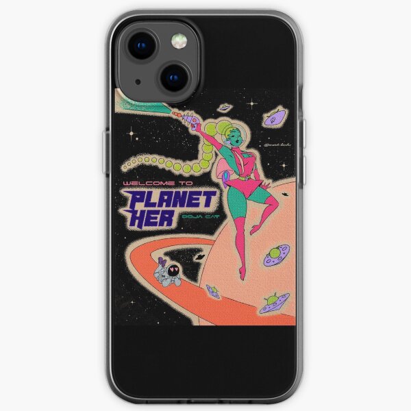 IPhone Xr Planet Her iPhone 13 iPhone SE 2020 Doja cat Doja Cat Phone Case Iphone 12 iPhone 8 Hot Pink IPhone 11 Kiss me more