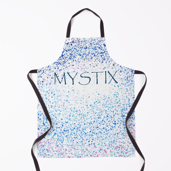 Item preview, Mystix brand design (multicolor/white abstract) designed and sold by MystixJack.