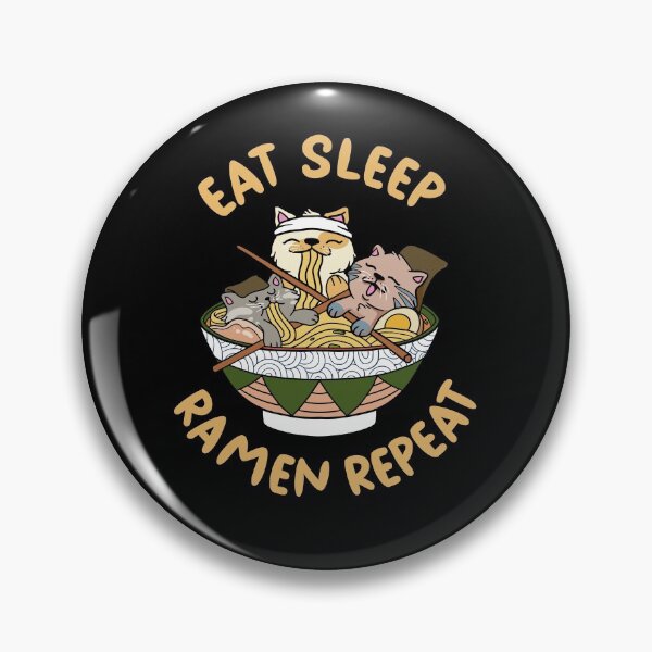 Item preview, Eat Sleep Ramen Repeat designed and sold by teweshirt.