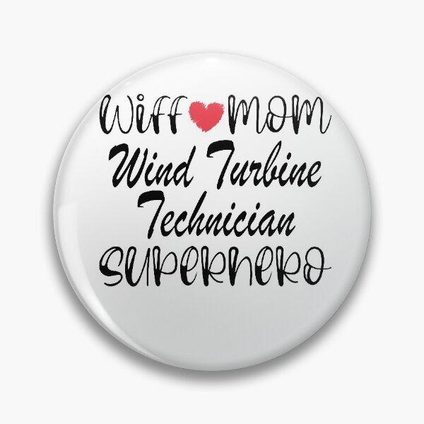 Item preview, wife mom Wind Turbine Technician superhero designed and sold by ThebestArtshop.