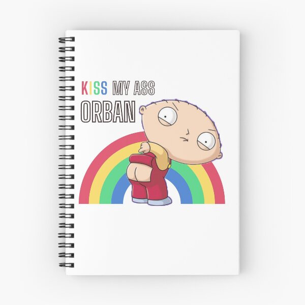 Item preview, Stewie says: Kiss my ass Orban designed and sold by avocadissimo.