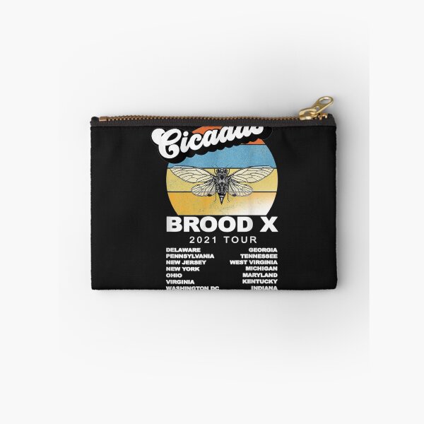 Item preview, Funny Vintage Cicada Brood X Invasion Summer Tour 2021 designed and sold by sara4ly.