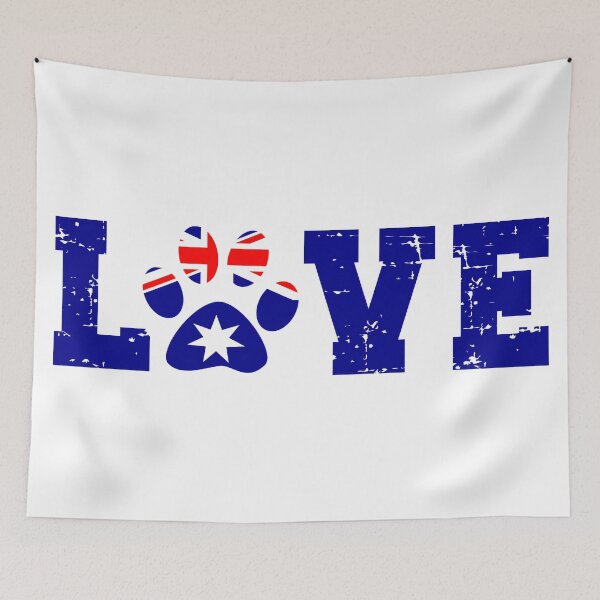 Item preview, Paw Print Love Australia designed and sold by Astralia.