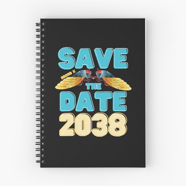 Item preview, Cicada Save The Date 2038 Return of Brood X 17 Year Cicadas designed and sold by kymberlyvand.