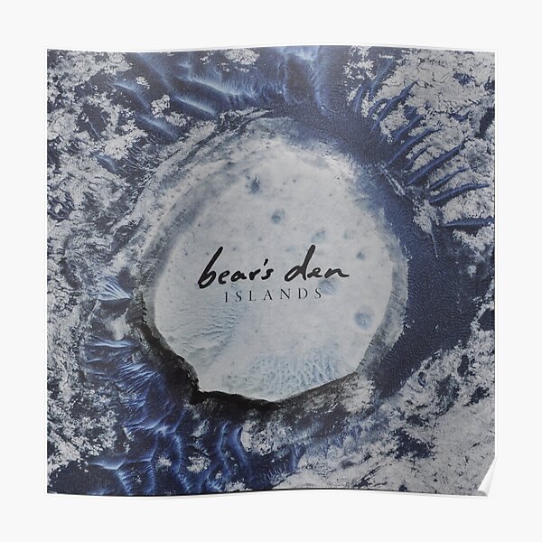 Bear's Den Islands LP Vinyl cover Poster