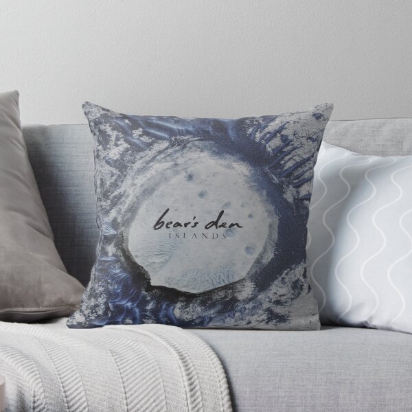 Bear's Den Islands LP Vinyl cover Throw Pillow