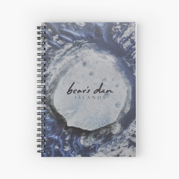 Bear's Den Islands LP Vinyl cover Spiral Notebook