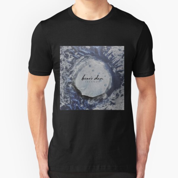 Bear's Den Islands LP Vinyl cover Slim Fit T-Shirt
