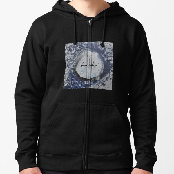 Bear's Den Islands LP Vinyl cover Zipped Hoodie
