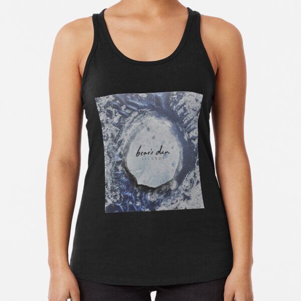 Bear's Den Islands LP Vinyl cover Racerback Tank Top