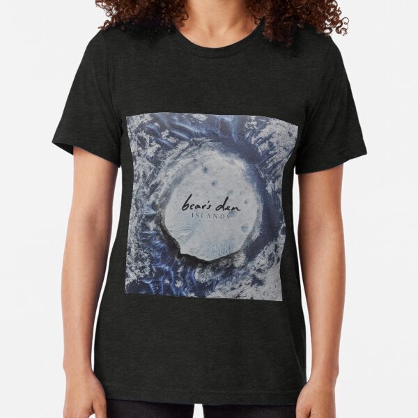 Bear's Den Islands LP Vinyl cover Tri-blend T-Shirt