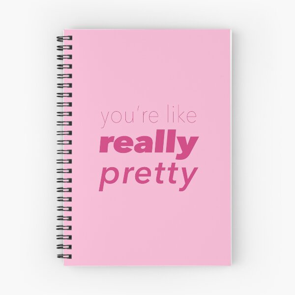 Item preview, You're Like Really Pretty – Mean Girls Quotes Plain designed and sold by Hannah Jacole.