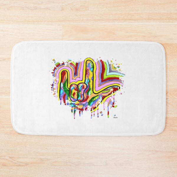 Item preview, ASL I Love You Paint Splash designed and sold by EloiseArt.