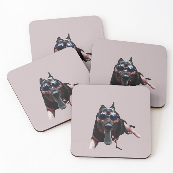 Item preview, Cool German Shepherd Dog wearing sunglasses designed and sold by Amalzaki.